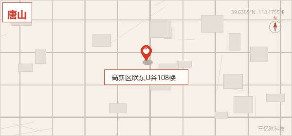 唐山分部地图